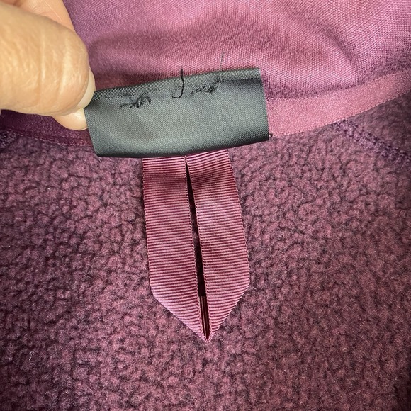 Patagonia Women's Better Sweater 1/4 Zip Fleece Pullover Burgundy Purple Size S - Picture 14 of 16